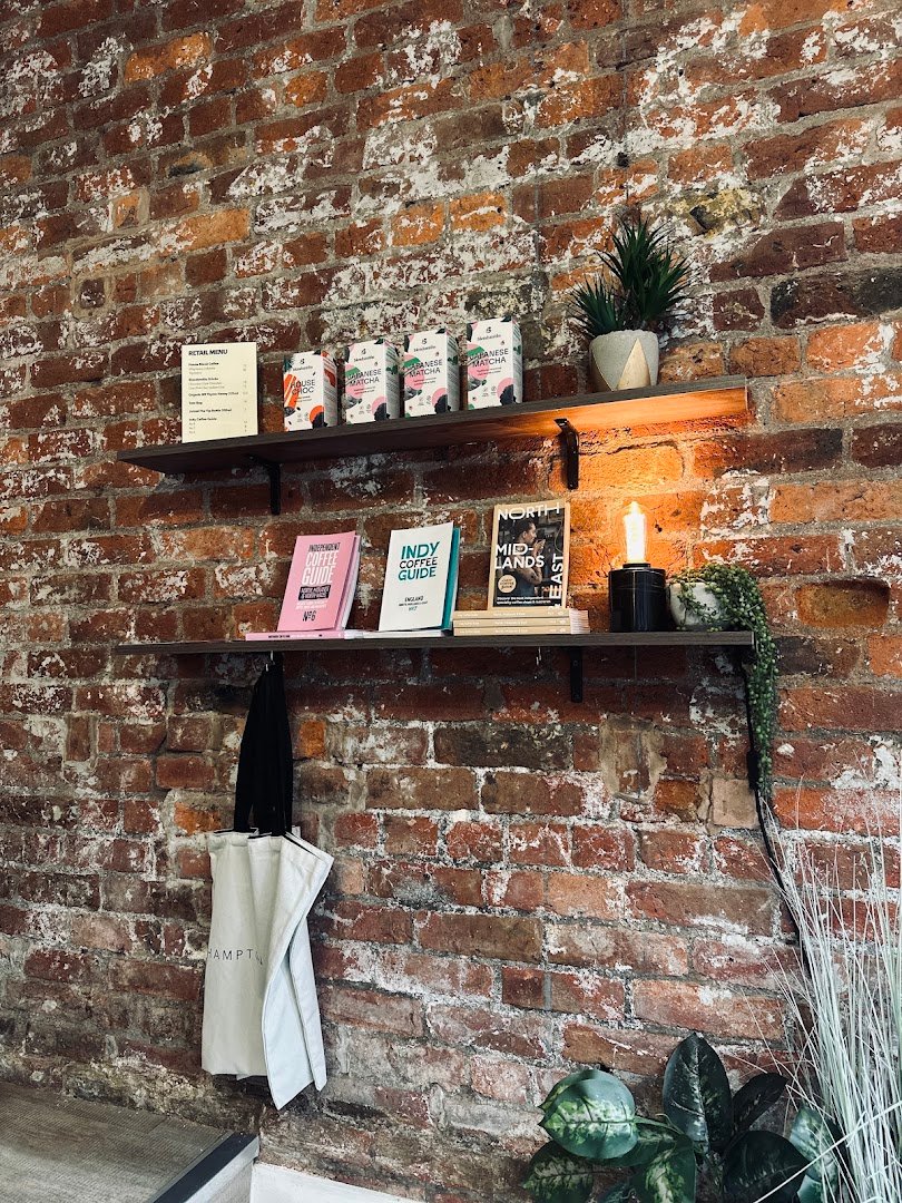 Interior of HAMPTON & VOÚIS (NQ), specialty coffee shop in Manchester