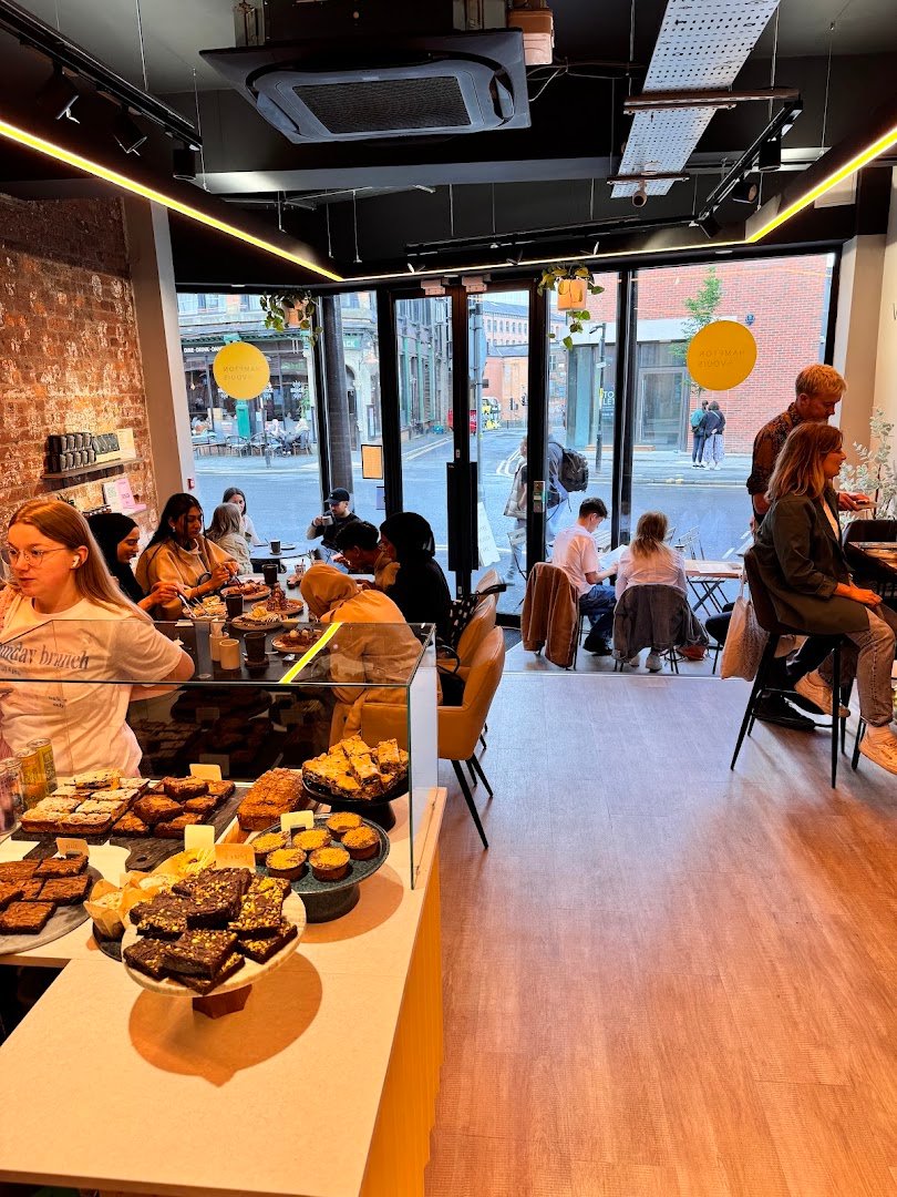 Interior of HAMPTON & VOÚIS (NQ), specialty coffee shop in Manchester