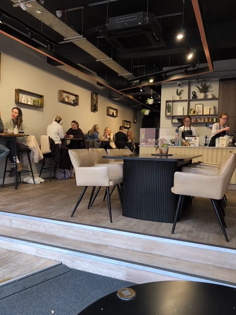 Interior of HAMPTON & VOÚIS (NQ), specialty coffee shop in Manchester