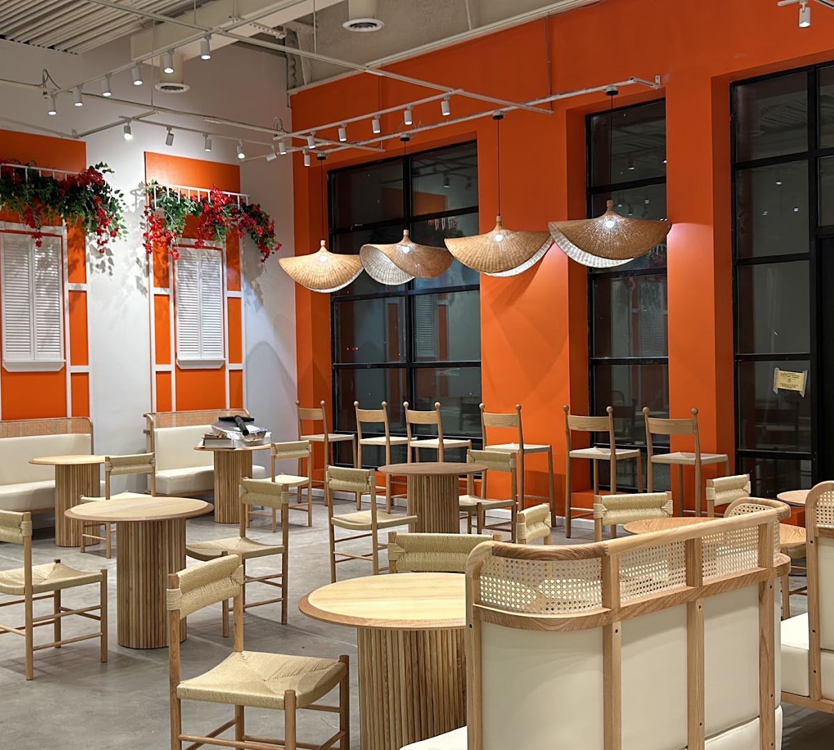 Interior of Caribbrew Café, specialty coffee shop in Newark