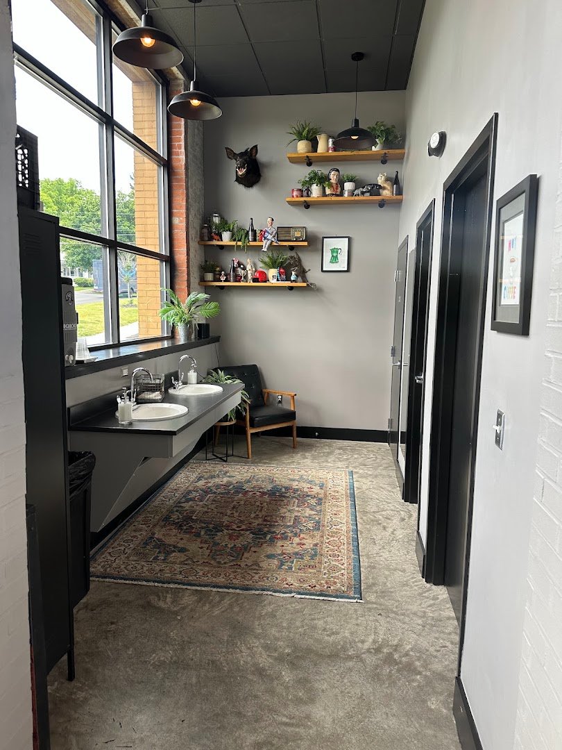 Interior of Working Class Coffee, specialty coffee shop in Rochester