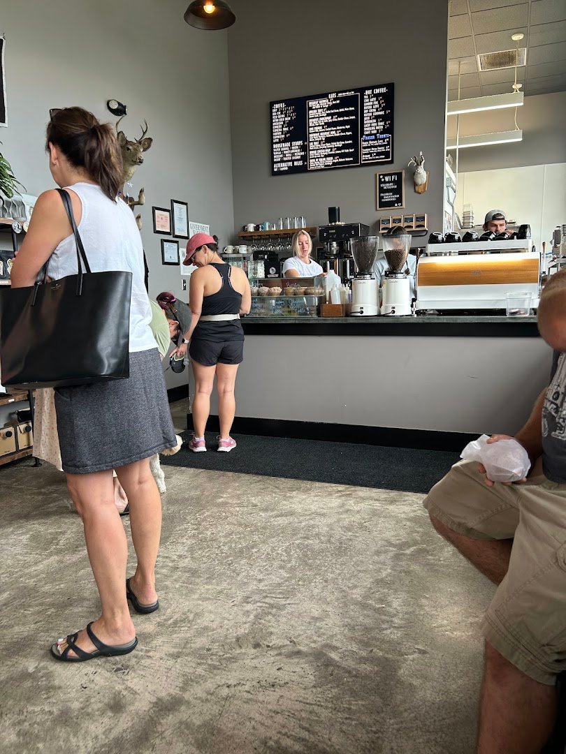 Interior of Working Class Coffee, specialty coffee shop in Rochester