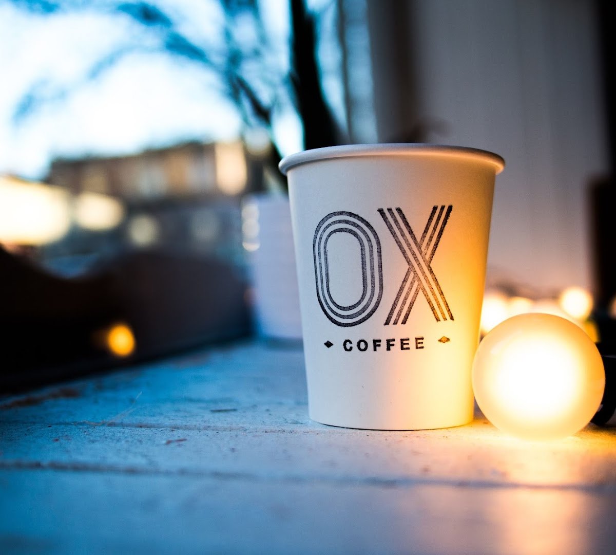 Coffee at Ox Coffee, specialty coffee shop in Philadelphia