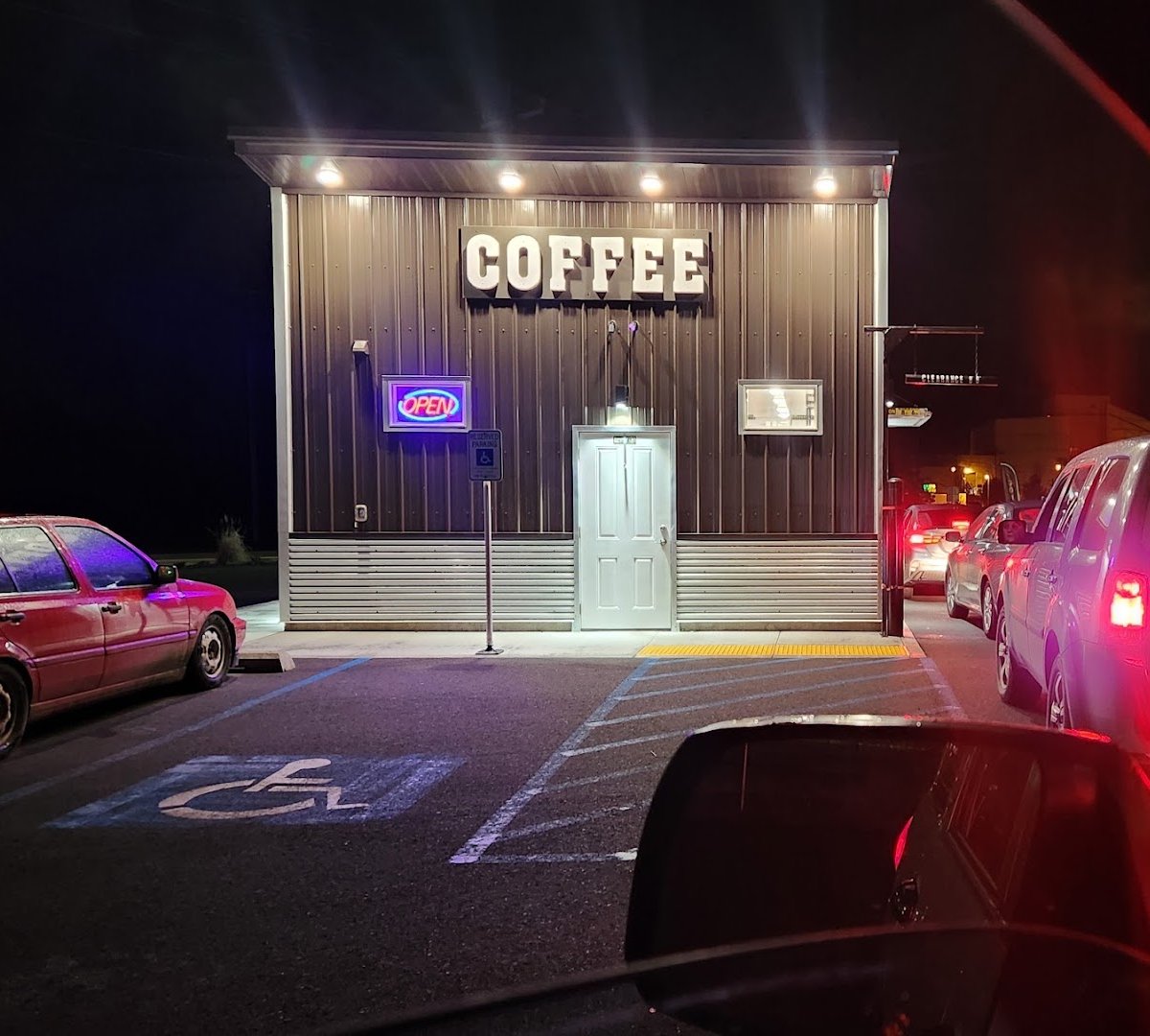 Storefront of Hartland Coffee, specialty coffee shop in Spokane
