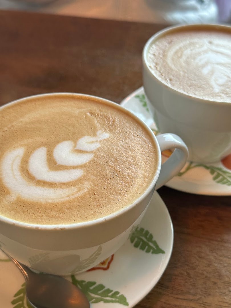 Coffee at The Tailor Cafe + Wine Bar, specialty coffee shop in Edinburgh