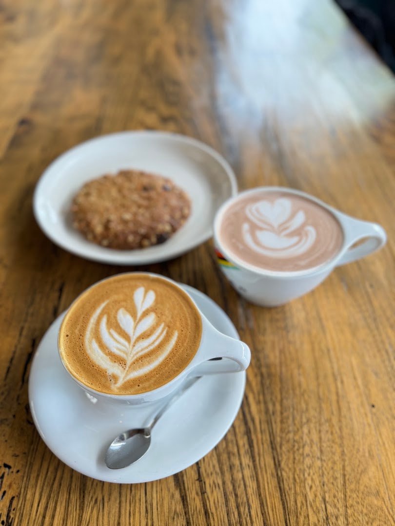 Coffee at Handlebar Coffee Roasters, specialty coffee shop in Santa Barbara