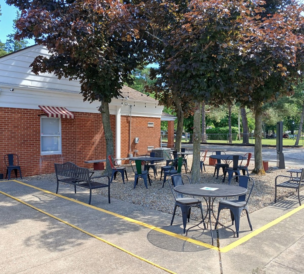 Storefront of Gina's Gelato and Java, specialty coffee shop in Cleveland
