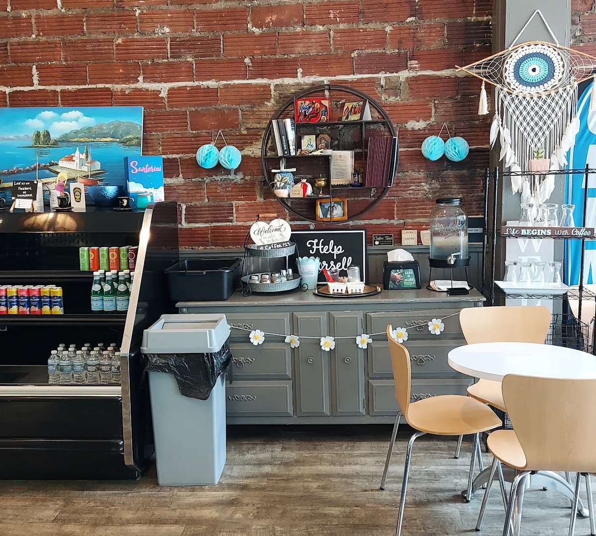 Interior of Despina's Bakery, specialty coffee shop in Cleveland