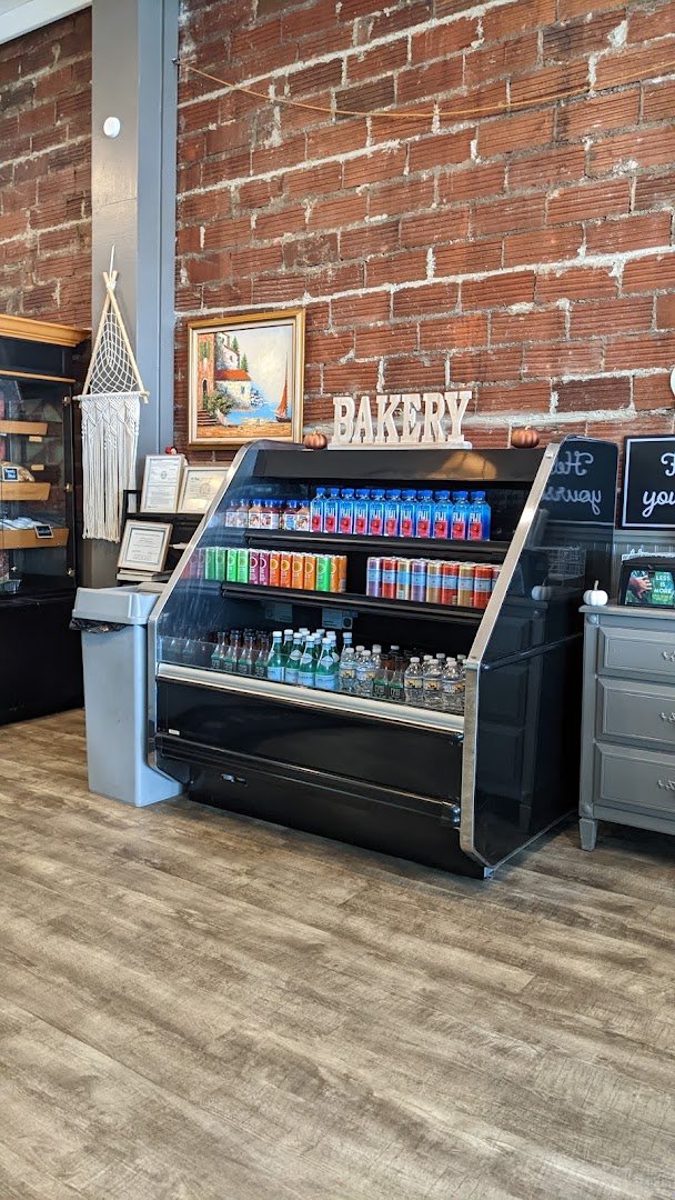 Interior of Despina's Bakery, specialty coffee shop in Cleveland
