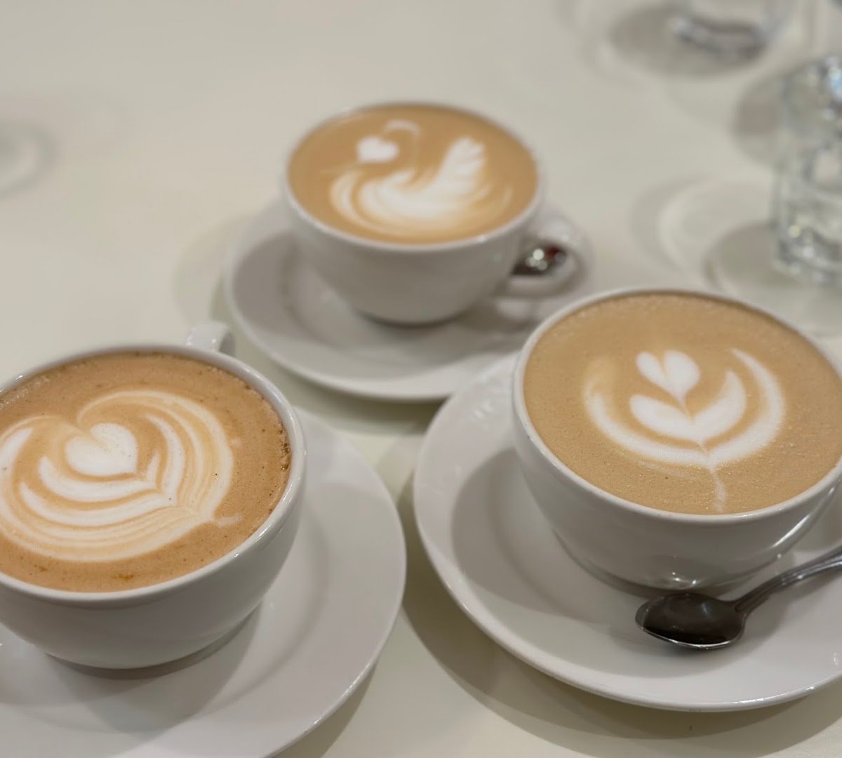 Coffee at Mistral Cafe, specialty coffee shop in Prague