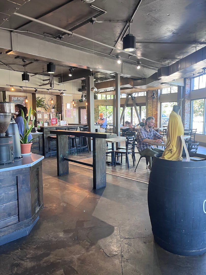 Interior of Old Soul @ 40 Acres, specialty coffee shop in Sacramento