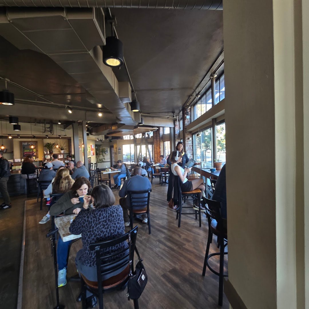 Interior of Old Soul @ 40 Acres, specialty coffee shop in Sacramento
