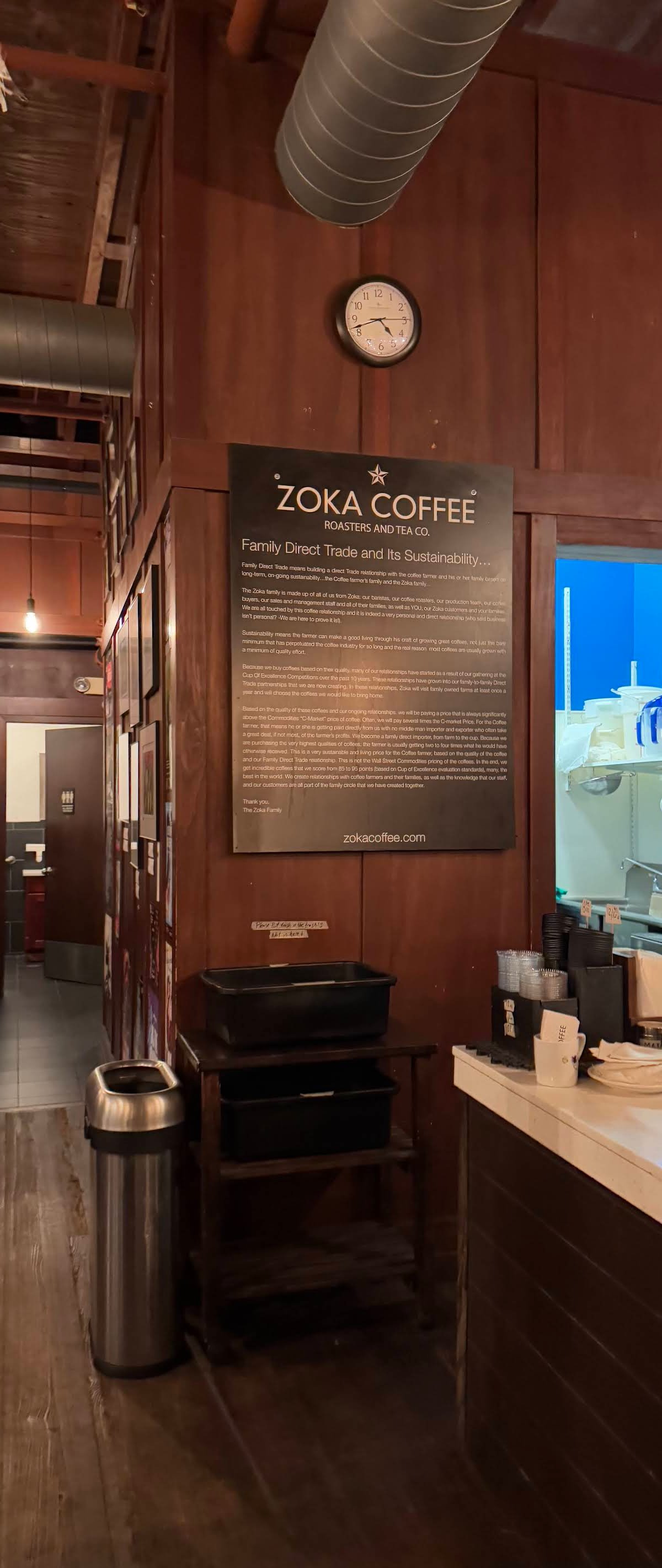Zoka Coffee Roaster & Tea Company specialty coffee shop in Seattle - photo 6