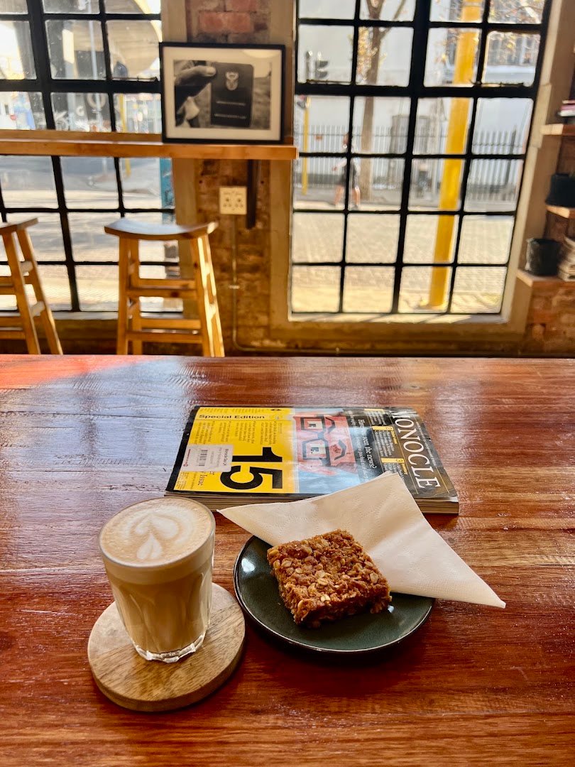 Interior of Home of the Bean, specialty coffee shop in Johannesburg