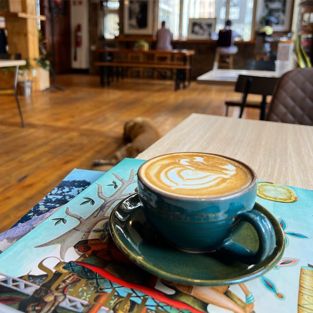 Coffee at Home of the Bean, specialty coffee shop in Johannesburg