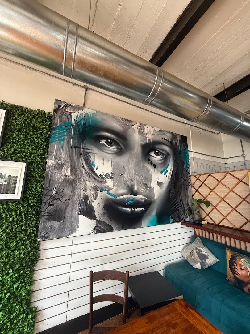 Interior of Home of the Bean, specialty coffee shop in Johannesburg