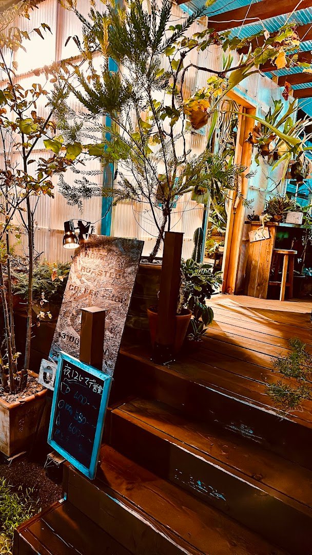 Interior of Roasteria, specialty coffee shop in Osaka