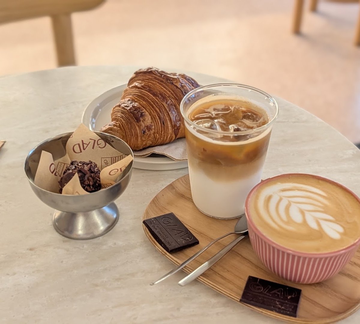 Coffee at GLAD - Bean to Bar Chocolate & Coffee, specialty coffee shop in Porto