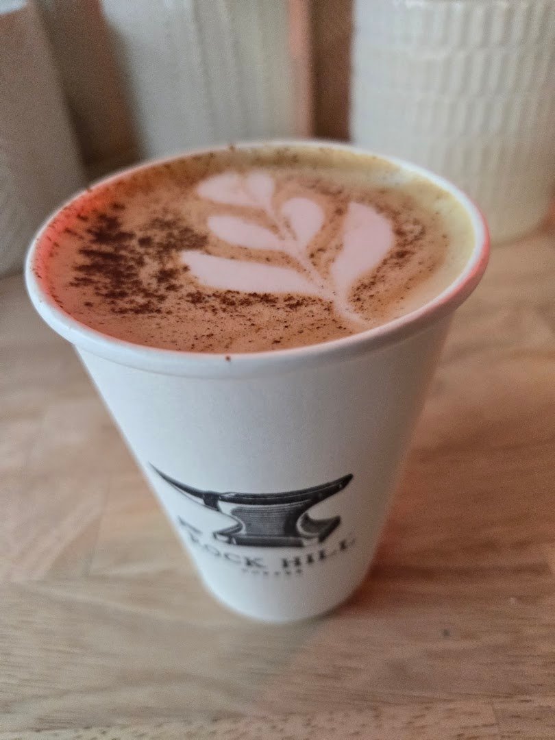 Coffee at Rock Hill Coffee, specialty coffee shop in Charlotte