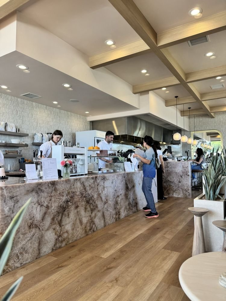 Interior of Morning Lobby, specialty coffee shop in San Jose