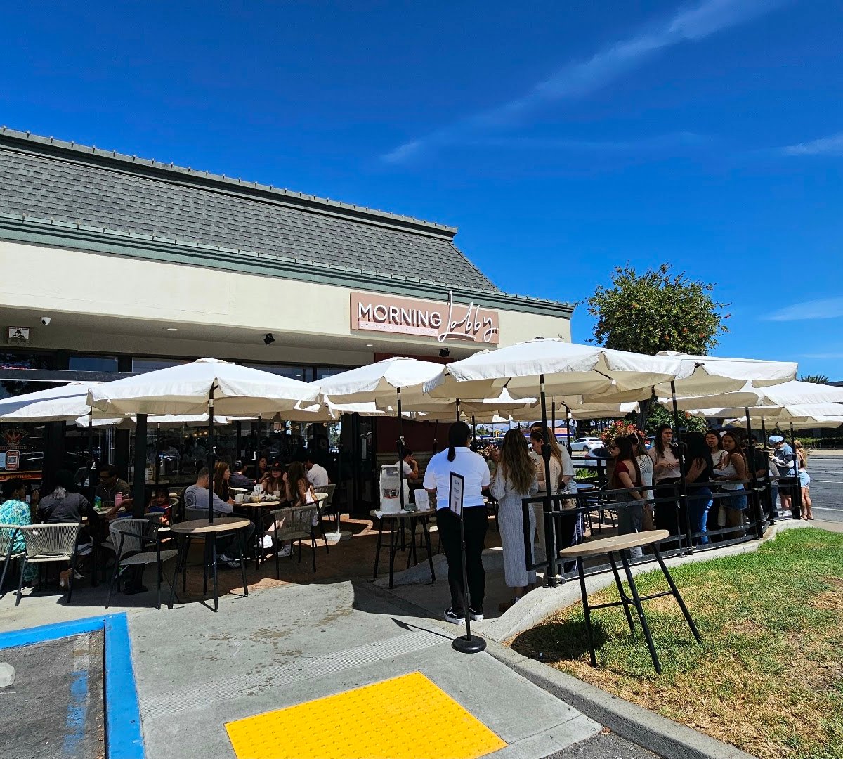 Storefront of Morning Lobby, specialty coffee shop in San Jose