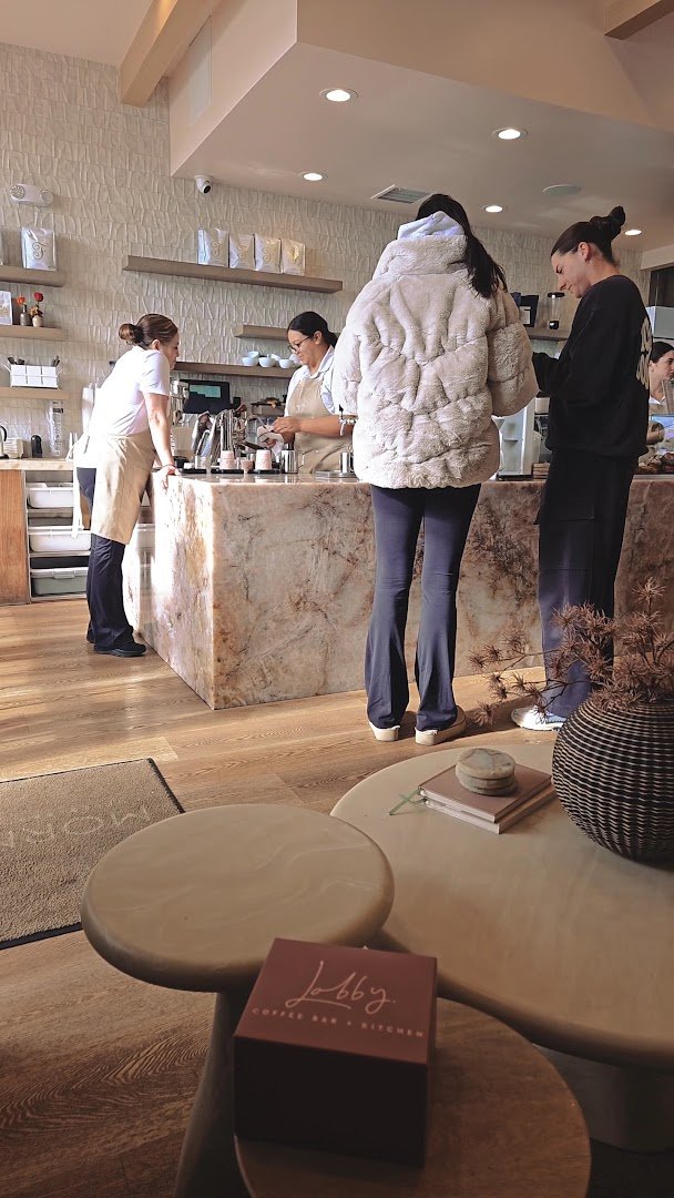 Interior of Morning Lobby, specialty coffee shop in San Jose