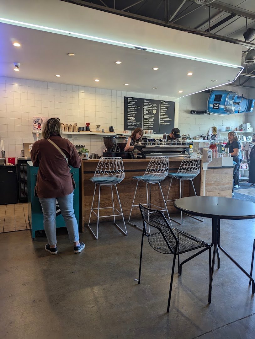 Interior of Dogwood Coffee - East Lake, specialty coffee shop in Minneapolis
