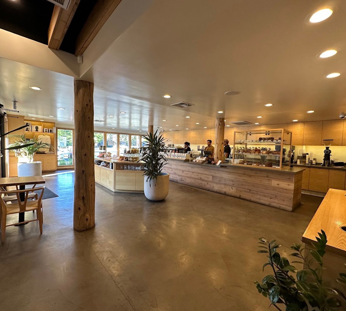Interior of Temple Coffee, specialty coffee shop in Sacramento