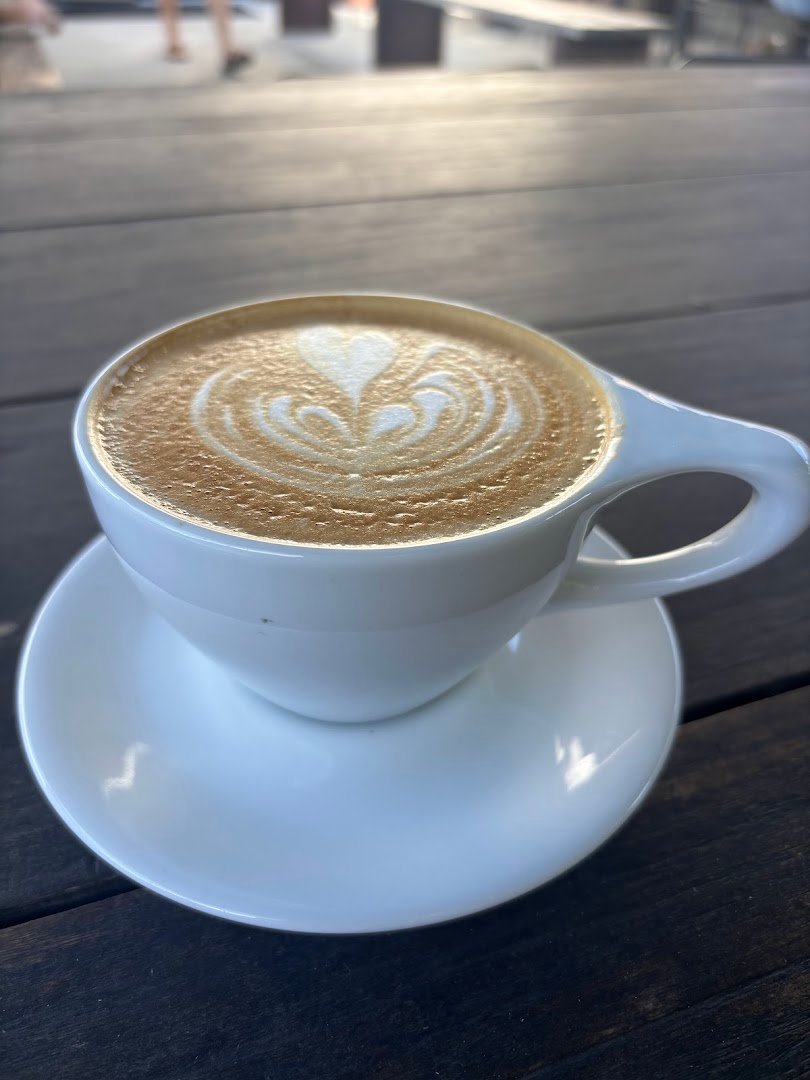 Coffee at Temple Coffee, specialty coffee shop in Sacramento