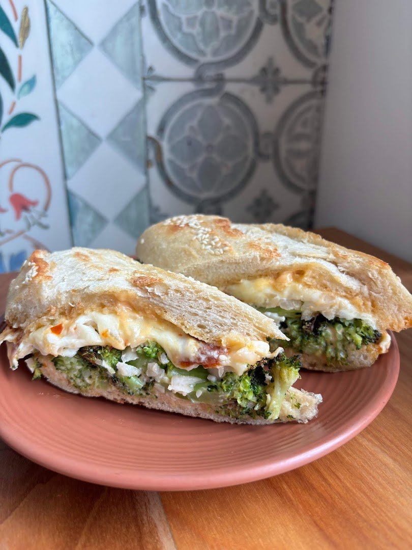Food at Patron Saint Cafe + Bar, specialty coffee shop in Cleveland