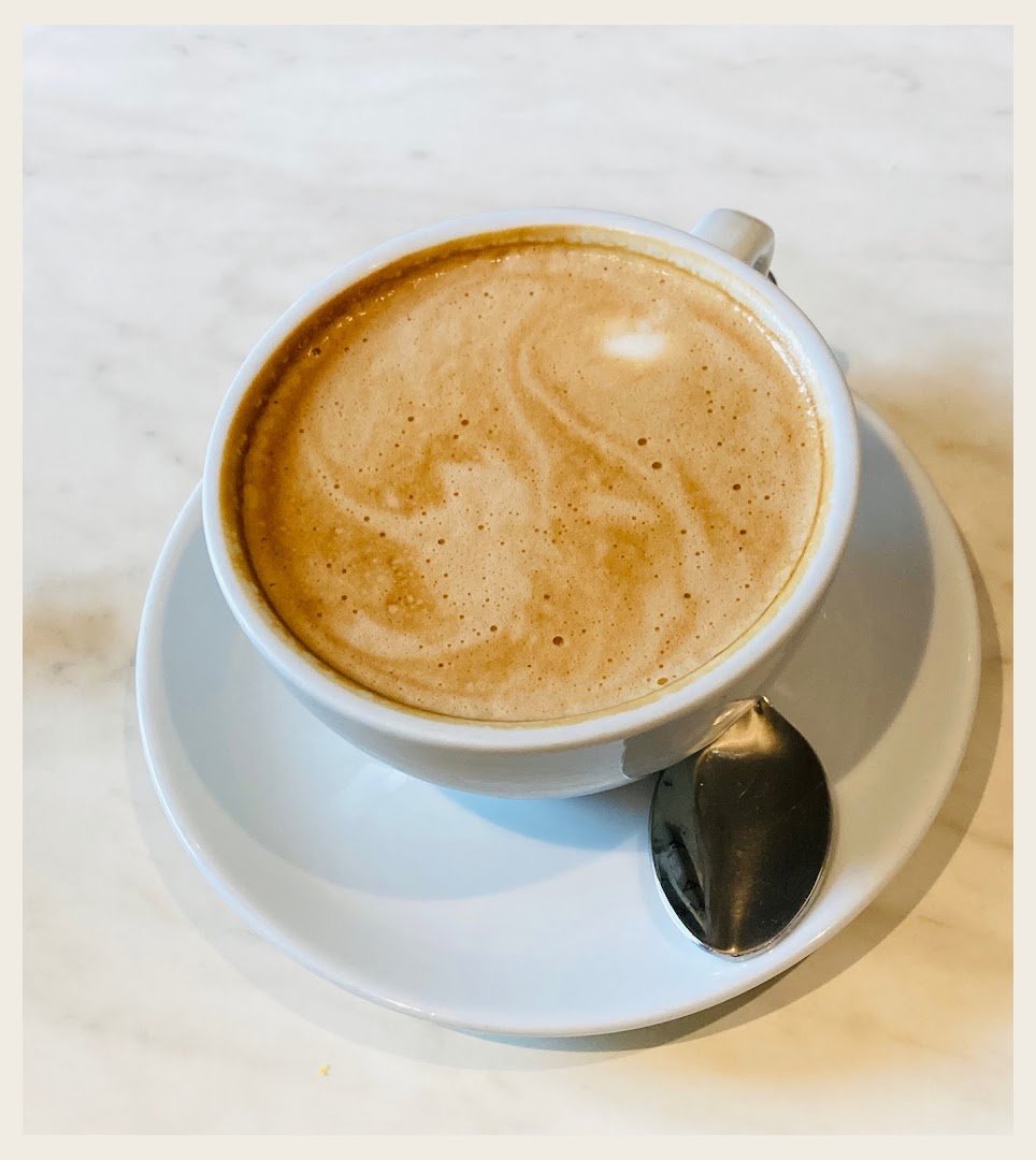 Coffee at Bob's Well Bread, specialty coffee shop in Santa Barbara