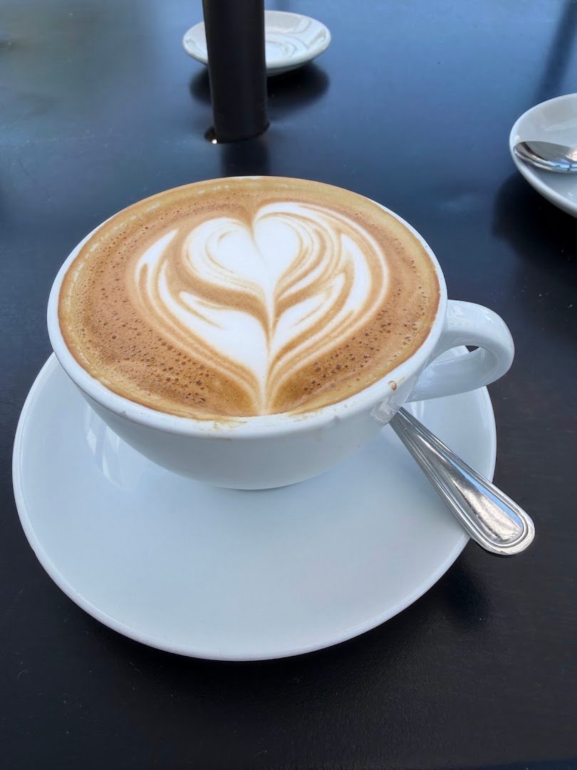 Coffee at Bob's Well Bread, specialty coffee shop in Santa Barbara