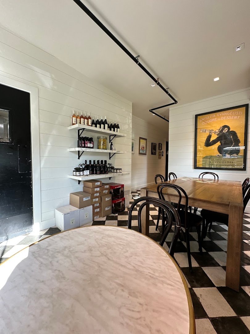 Interior of Bob's Well Bread, specialty coffee shop in Santa Barbara