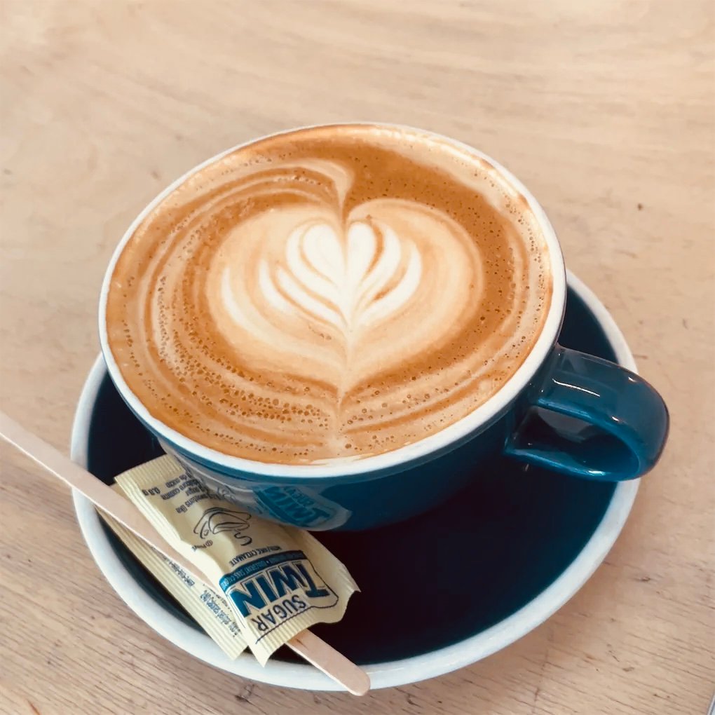 Coffee at Dispatch Coffee, specialty coffee shop in Montreal
