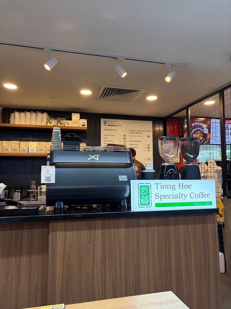 Interior of Tiong Hoe Specialty Coffee (SingPost Centre), specialty coffee shop in Singapore