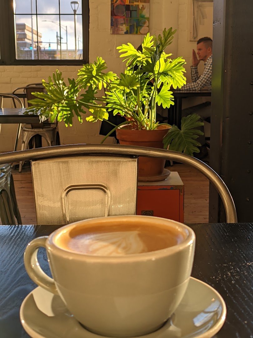 Coffee at Fuego Coffee Roasters, specialty coffee shop in Rochester