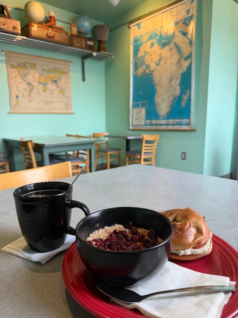 Coffee at Cargo Coffee, specialty coffee shop in Madison