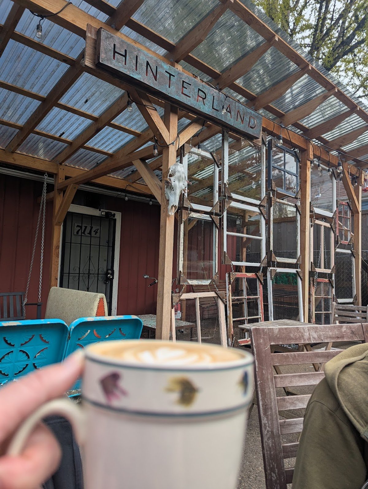 Hinterland Coffee & Clothing specialty coffee shop in Portland - photo 5