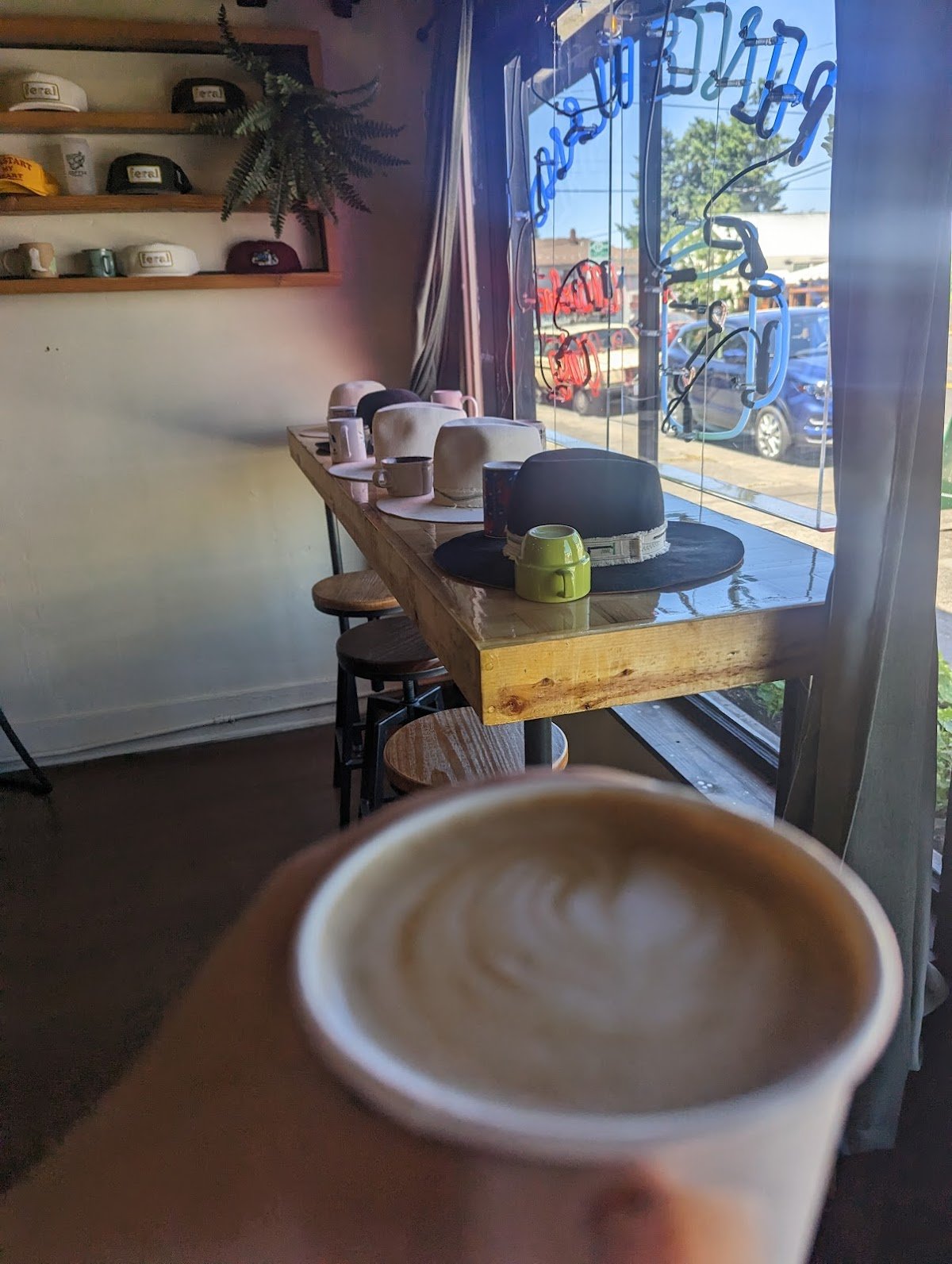 Hinterland Coffee & Clothing specialty coffee shop in Portland - photo 6