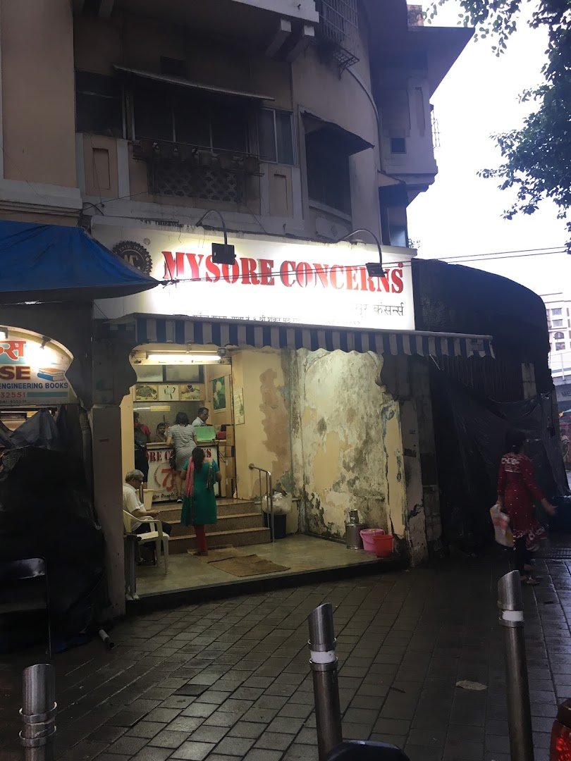 Storefront of Mysore Concerns, specialty coffee shop in Mumbai