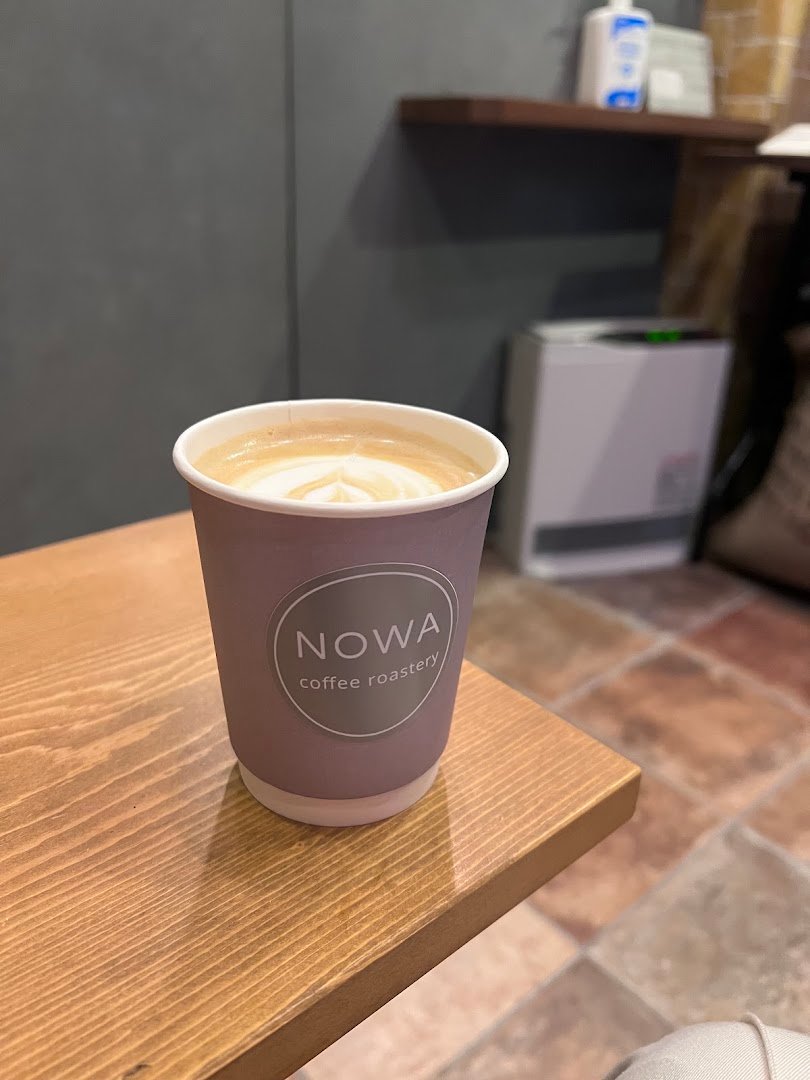 Coffee at NOWA coffee roastery, specialty coffee shop in Osaka