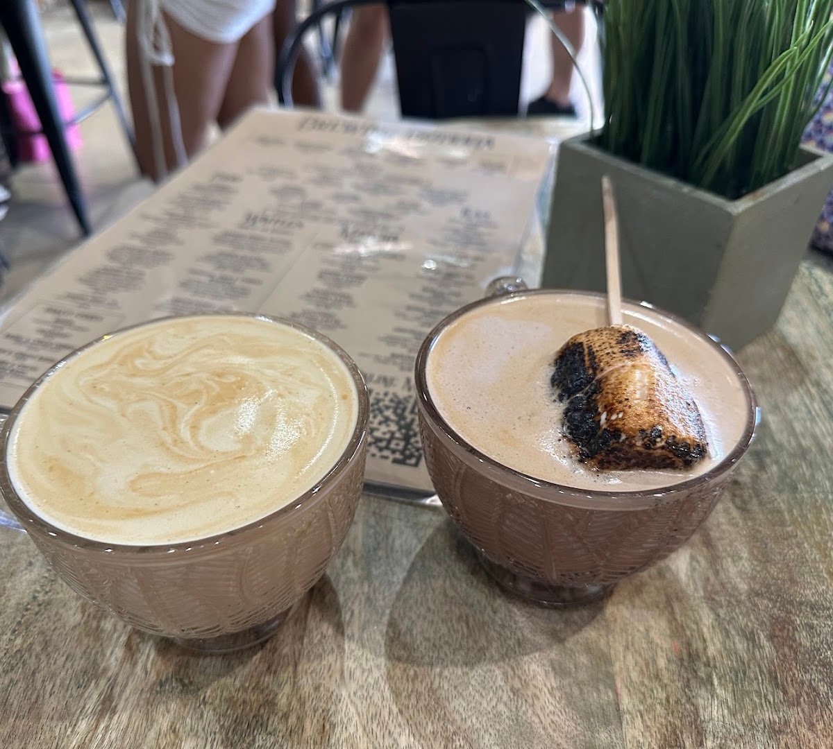 Coffee at Brewing Buddha Cafe & Arthouse, specialty coffee shop in Miami