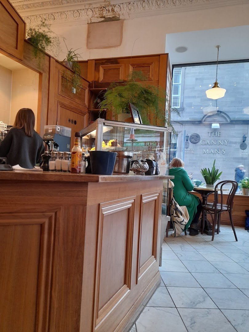 Interior of Blackwood Coffee, specialty coffee shop in Edinburgh
