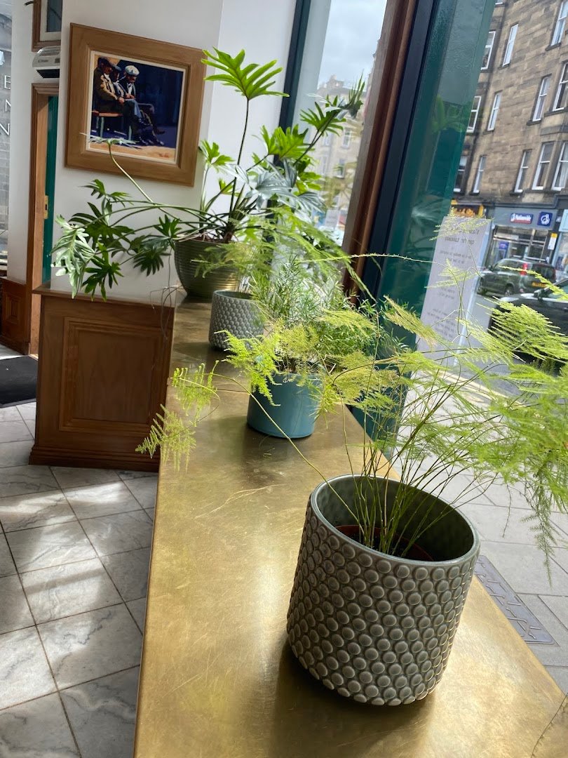 Interior of Blackwood Coffee, specialty coffee shop in Edinburgh