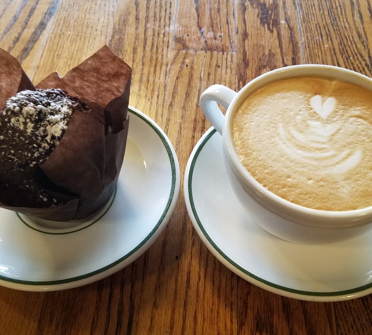 Coffee at Sunergos Coffee, specialty coffee shop in Louisville