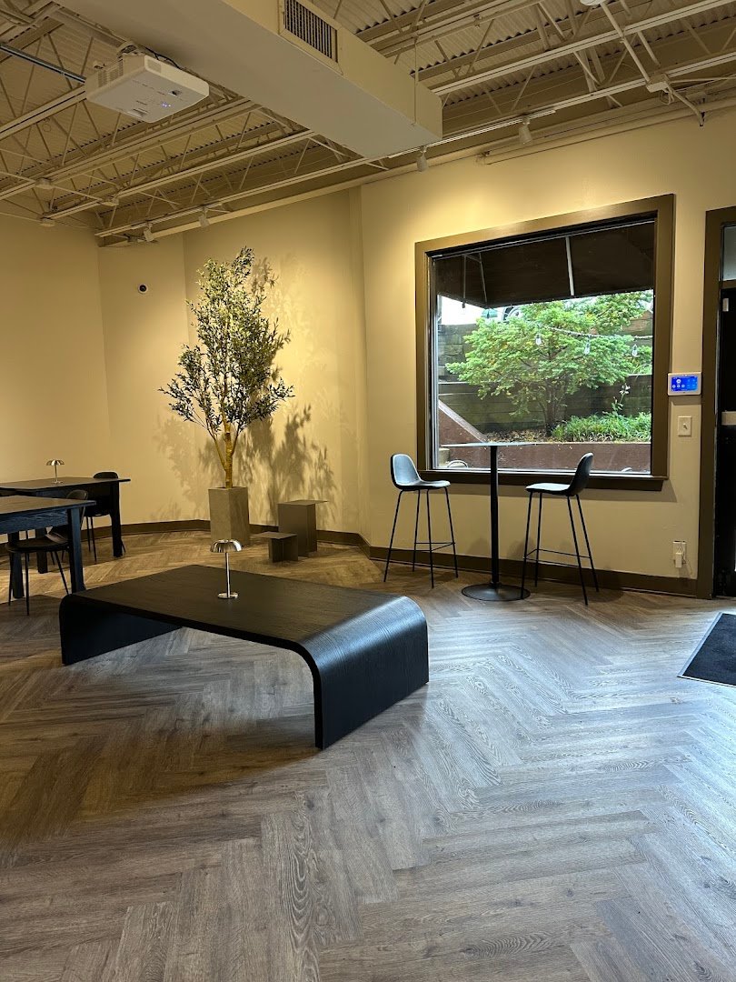 Interior of Tone House Coffee, specialty coffee shop in Cleveland