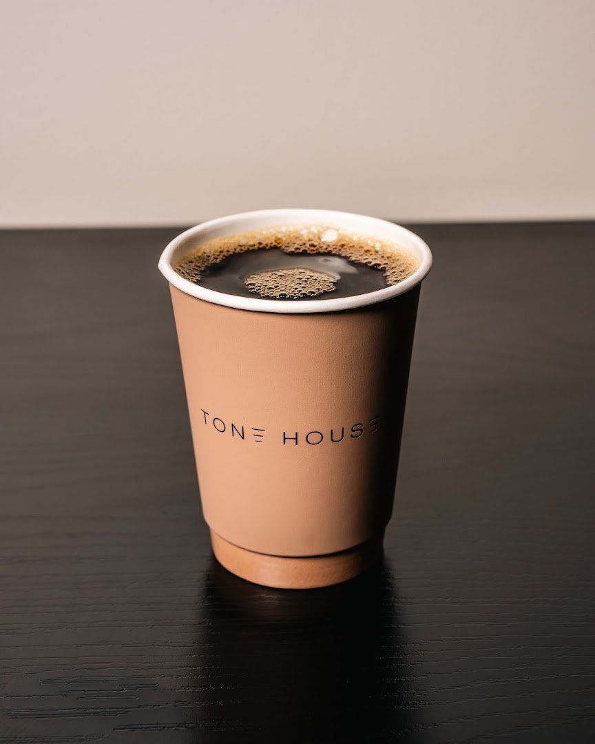 Coffee at Tone House Coffee, specialty coffee shop in Cleveland