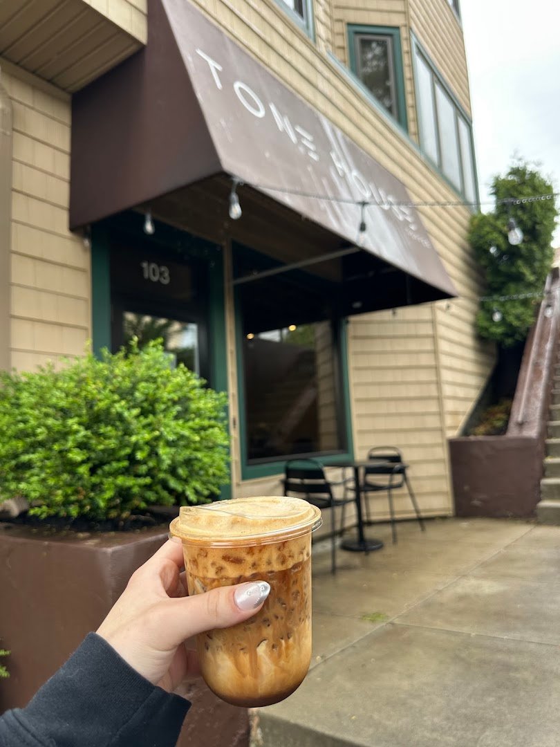 Storefront of Tone House Coffee, specialty coffee shop in Cleveland