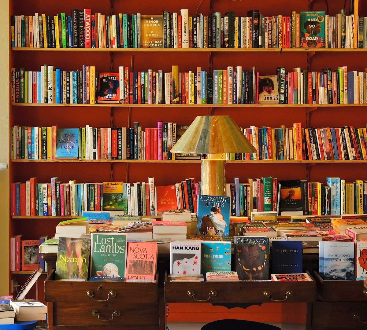 Interior of Hafi Books + Coffee, specialty coffee shop in Vienna