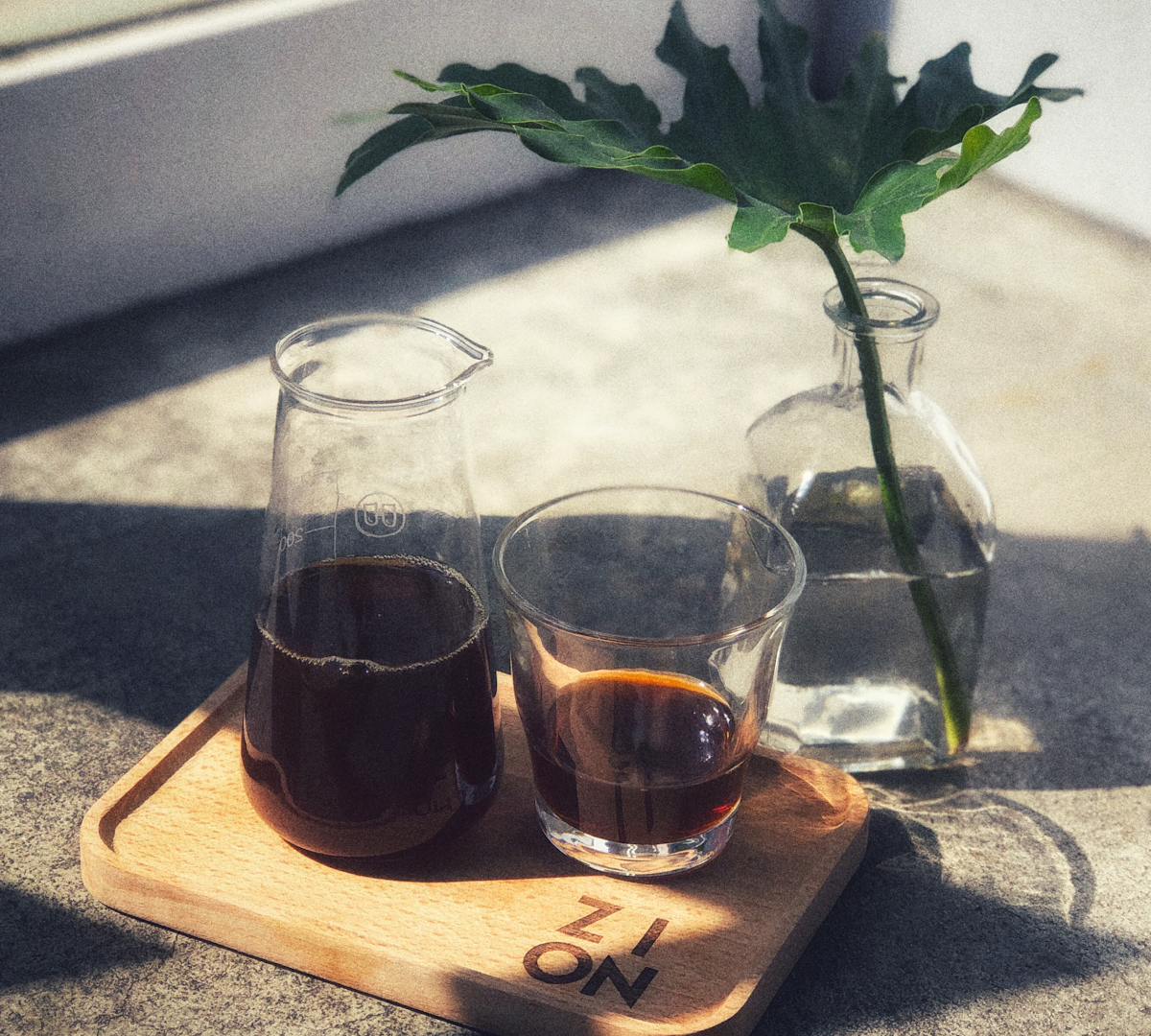 Coffee at Coffee by Zion, specialty coffee shop in Hong Kong